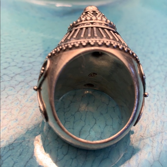 Silver ring from Rajasthan - Picture 6 of 7